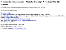 Tablet Screenshot of nicholasc.info